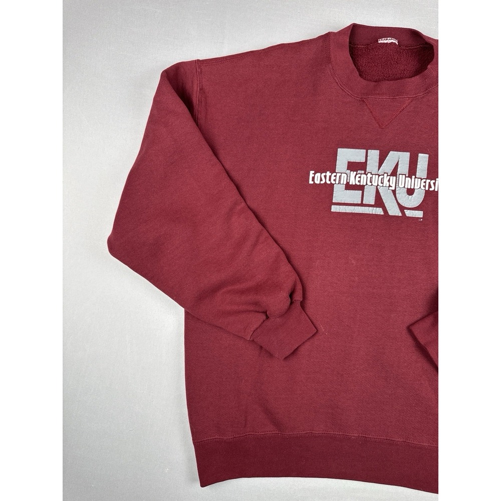 Vintage 90s Russell Athletic Eastern Kentucky University EKU Crewneck Sweatshirt - Picture 3 of 8